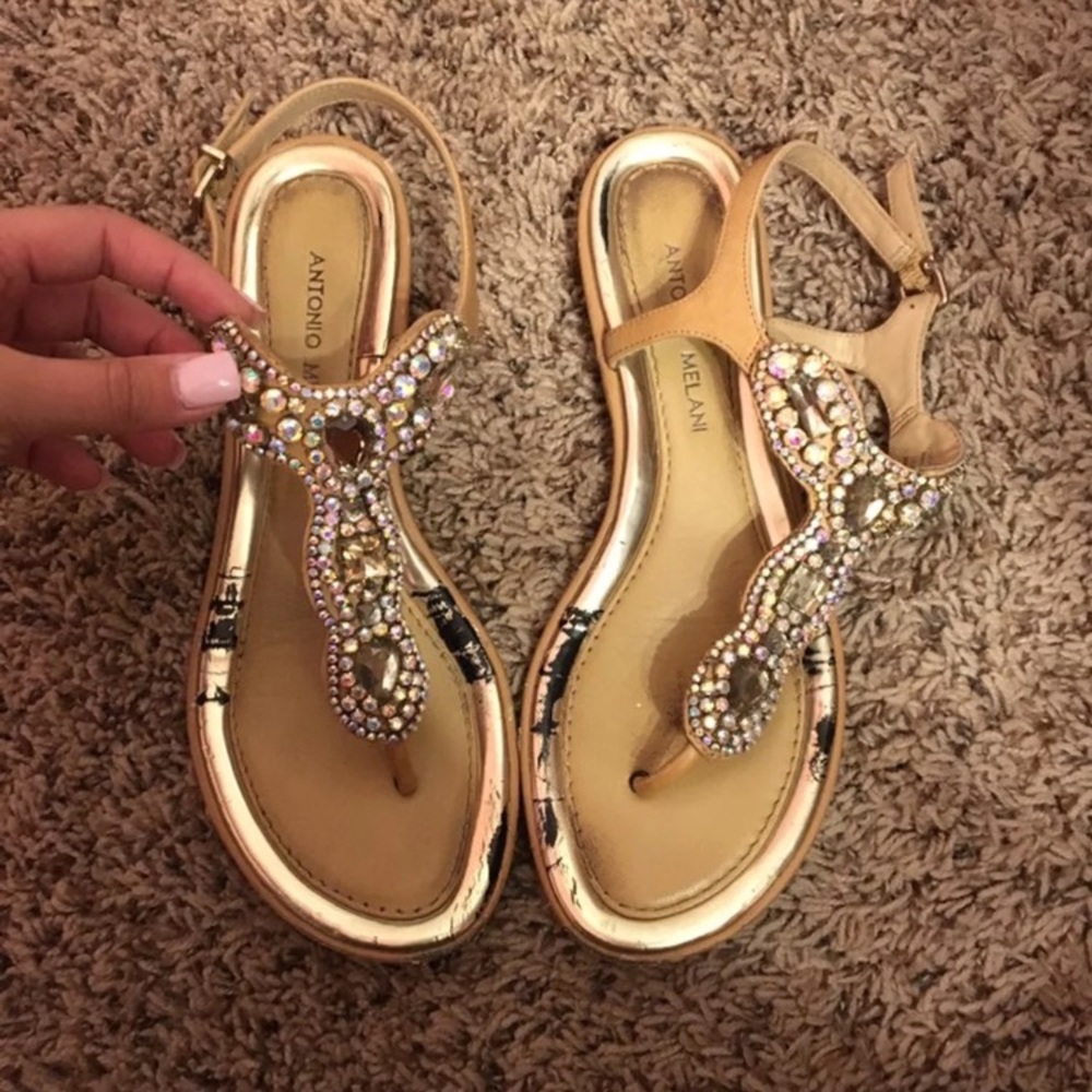 Antonio Melanie jewel sandals